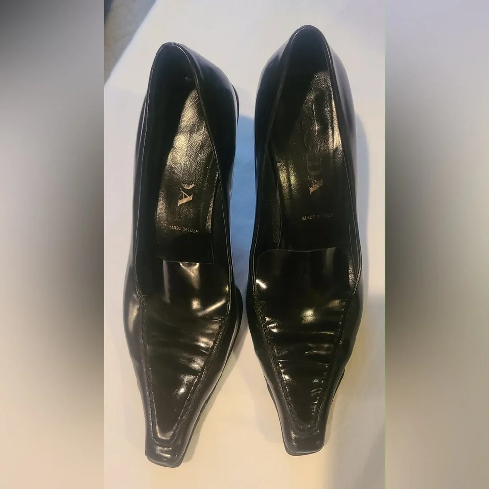 Elegant vintage Prada  Black Women's Heels